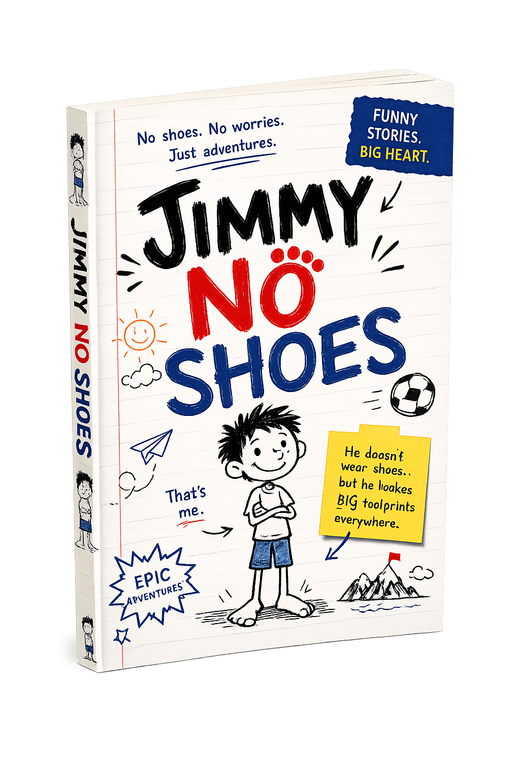 Jimmy No Shoes — Book One cover